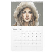 2024 Vrouwen & Seizoenen Kalender (Feb 2027)