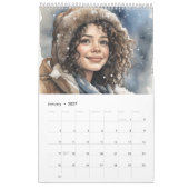 2024 Vrouwen & Seizoenen Kalender (Jan 2027)