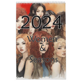 2024 Vrouwen & Seizoenen Kalender