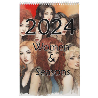 2024 Vrouwen & Seizoenen Kalender