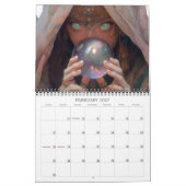 2024 Vrouwen van Magic 6 Fantasy Kunstkalender Kalender (Feb 2027)