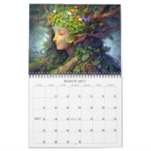 2024 Vrouwen van Magic 6 Fantasy Kunstkalender Kalender (Mar 2027)