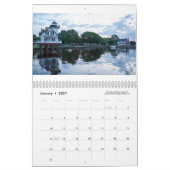 2024: Vuurtorens van North Carolina Kalender (MED) (Jan 2027)