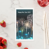 2024 Vuurwerk Gelukkig Nieuwjaar Servet (Insitu)