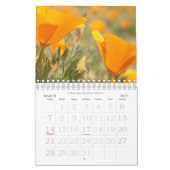 2024 Wandkalender Bloemen in Macro Fotografie Kalender (Mar 2027)