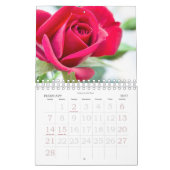 2024 Wandkalender Bloemen in Macro Fotografie Kalender (Feb 2027)