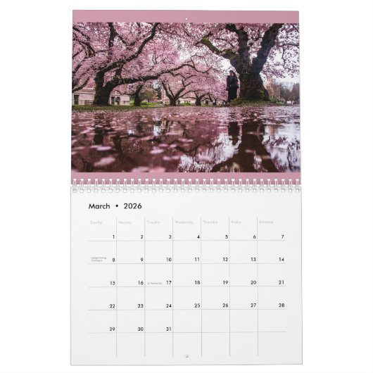2024 Washington Visitas Kalender (Mar 2026)