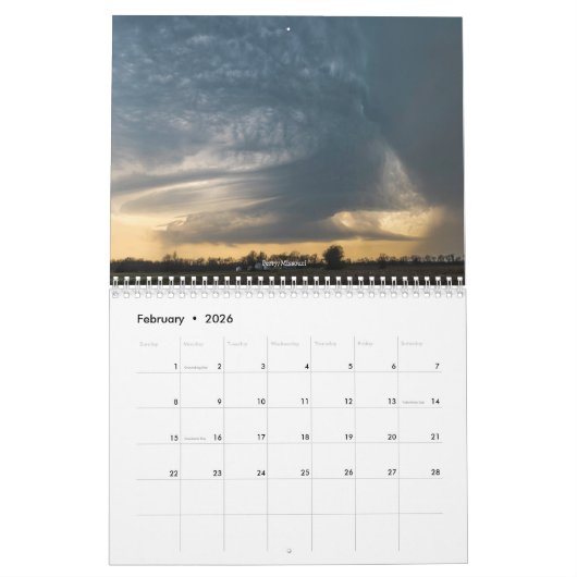 2024 Weereditie Kalender (Feb 2026)