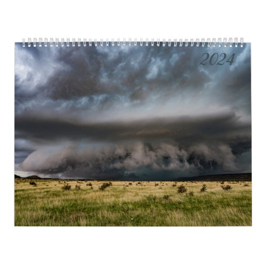 2024 Weerkalender Kalender (Hoes)