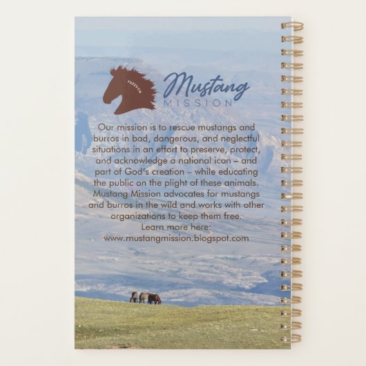 2024 Wilde Paard - Planner (Achterkant)