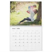 2024 Wildflower Foto Familienaam Kalender (Mar 2026)