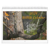 2024 Wildlife Calendar door Kevin Harris Kalender (Hoes)