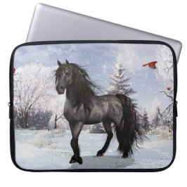 2024 Wintervakantie Friese & Kardinalen Laptop Sleeve