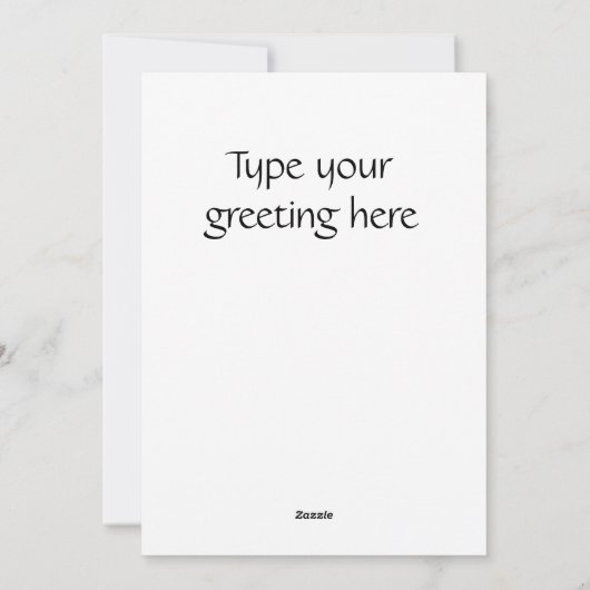 2024 Winterwensen Paard Feestdagenkaart (Achterkant)