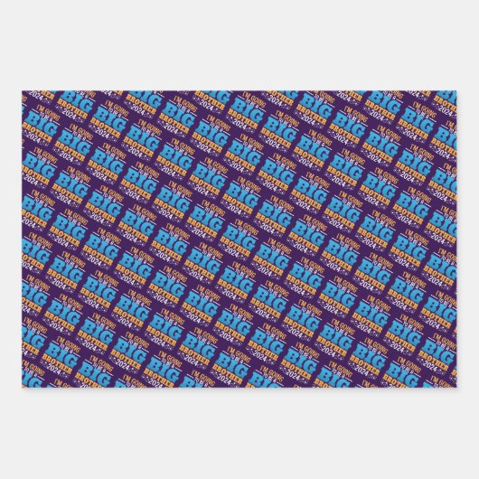 2024 wordt een Big Brother Inpakpapier Vel (Voorkant 3)