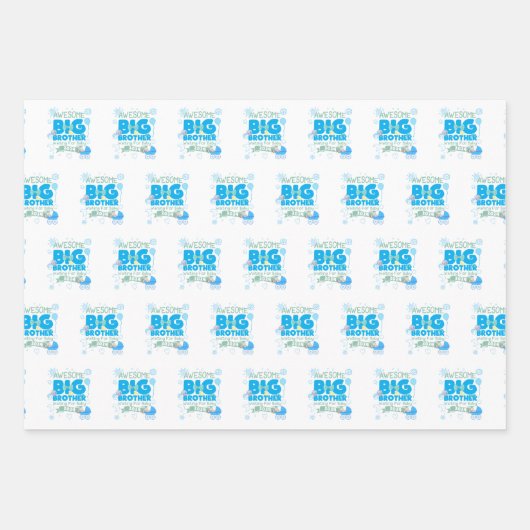 2024 wordt een Big Brother Inpakpapier Vel (Voorkant)