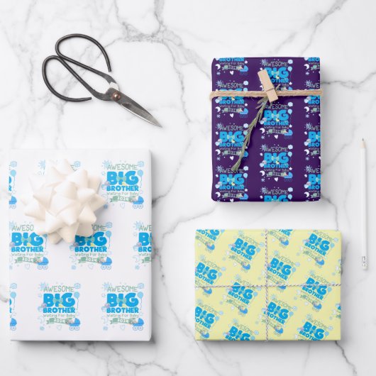 2024 wordt een Big Brother Inpakpapier Vel (Voorkant)