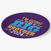 2024 wordt een Big Brother Papieren Bordje (Gekanteld)