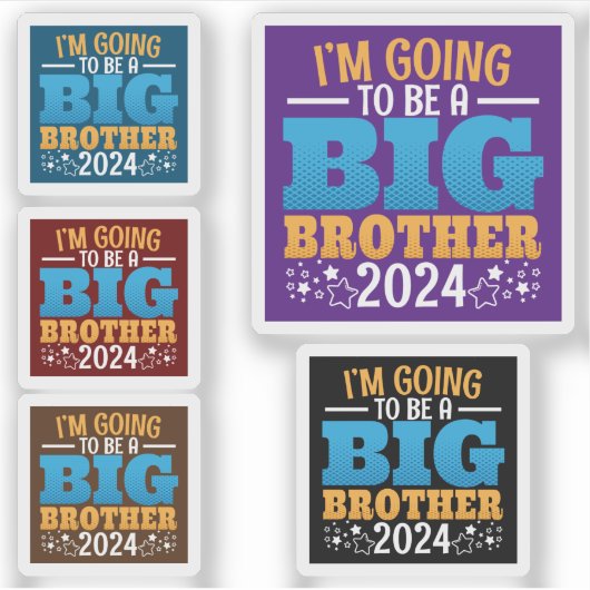 2024 wordt een Big Brother Sticker (Voorkant)