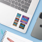 2024 wordt een Big Brother Sticker (Laptop met iPhone)