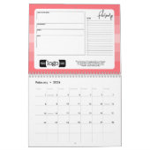 2024 Zakelijke groet met Logo Gift Kalender (Feb 2026)