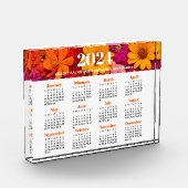 2024 Zakelijke Promotie Bloemenkalender Fotoblokken (Links)
