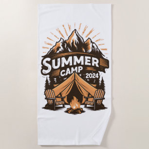 2024 Zomer Kamp Zomer Kamperen Vakantie Matching Strandlaken