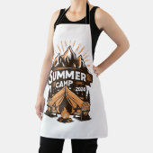 2024 Zomerkamp Zomer Camping Vakantie Matching Schort (Insitu)