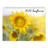 2024 Zonnebloemen Kalender (Hoes)