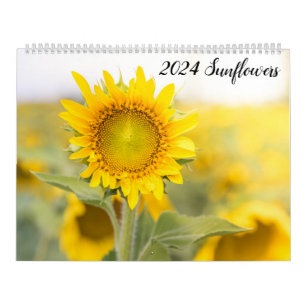 2024 Zonnebloemen Kalender