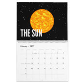 2024 Zonnestelsel gedateerde kalender (Feb 2027)