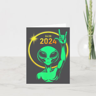 2024 Zonsverduistering Alien Rock April Totale Zon Kaart