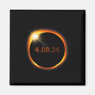 2024 Zonsverduistering Amerikaanse Totaliteitslent Magneet