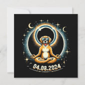 2024 Zonsverduistering Hond (Achterkant)