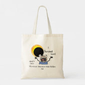 2024 Zonsverduistering Overlevingseditie Tote Bag (Achterkant)