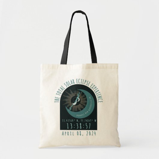 2024 Zonsverduistering Pennoli Tote Bag (Voorkant)