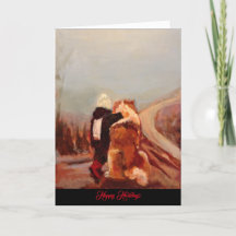 2024Holiday Kaart 5x7 "Beste vrienden voor altijd"