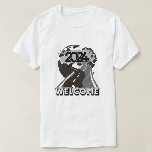 2024T-shirt T-shirt (Design voorkant)