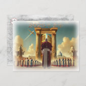 2025 年禧年,梵蒂岡,旅行 紀 念 品 禮 物 創 意 。 BRIEFKAART (Voorkant / Achterkant)