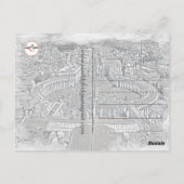 2025 年禧年,梵蒂岡,旅行 紀 念 品 禮 物 創 意 。 BRIEFKAART (Achterkant)