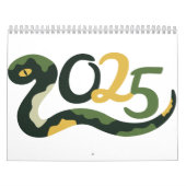 2025 12-maanden kalender – Stijlvol en functioneel (Hoes)