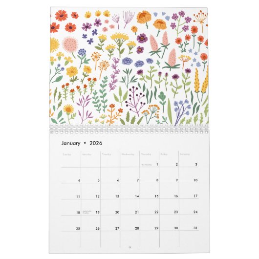 2025 12-maanden kalender – Stijlvol en functioneel (Jan 2026)