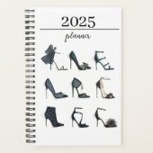 2025 12 maanden Mode schoenenplanner Planner (Voorkant)