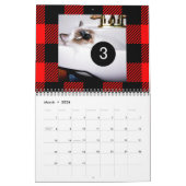 2025 12 van uw eigen fotokalender Buffalo Check Kalender (Mar 2026)
