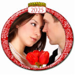 2025 1e Kerstfoto Kerst Ornament Fotobeeldje Ornament<br><div class="desc">Bekijk meer kerstDesign van Sandra Bekijk meer kerstDesign van Sandra</div>