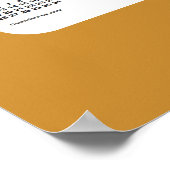 2025-2026 Gold 2 Year Wall Calendar van Janz Poster (Hoek)