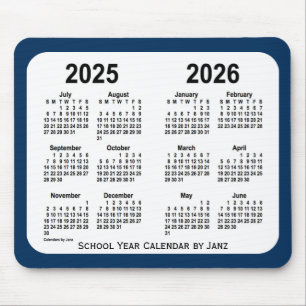 2025-2026 Kalender van de School van de Doos van Muismat