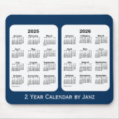 2025-2026 Politiedoos Blauw 2 jaar Agenda door Jan Muismat (Voorkant)