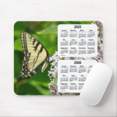 2025-2026 Swallowtail Butterfly Agenda van Janz Muismat (Met muis)