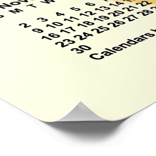 2025-2026 Zonnige Dagen Schooljaar Kalender van Ja Poster (Hoek)